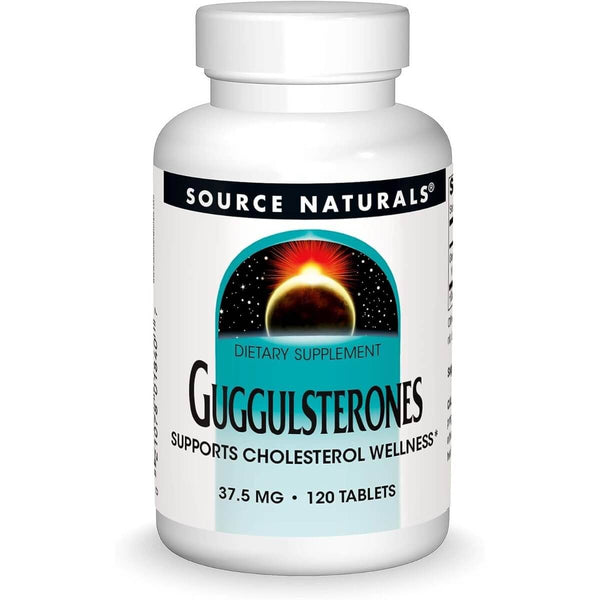 Source Naturals Guggulsterones 37.5mg 120 Tablets | Premium Supplements at MYSUPPLEMENTSHOP