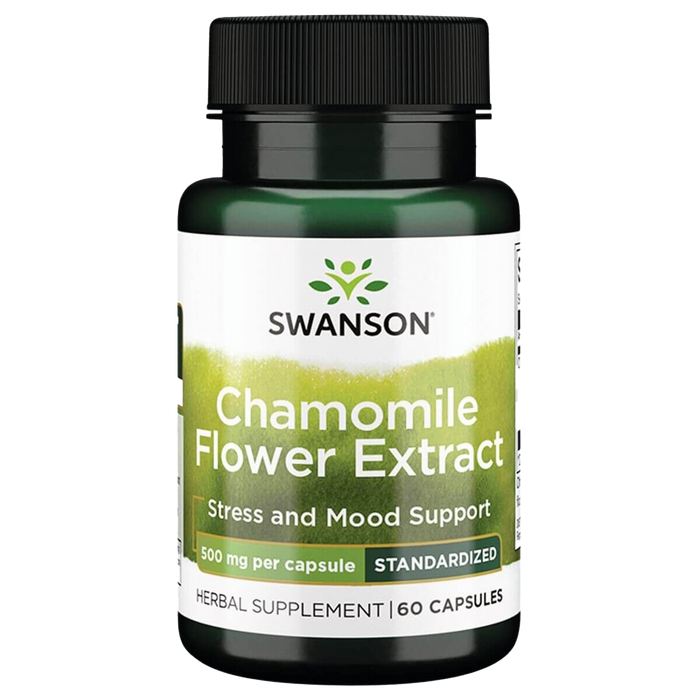 Swanson Chamomile Extract 500 mg 60 Capsules