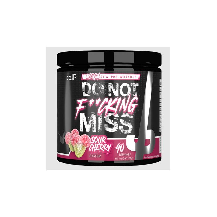 Trained by JP DNFM 320g - Sour Cherry - Sports Supplements at MySupplementShop by Trained by JP