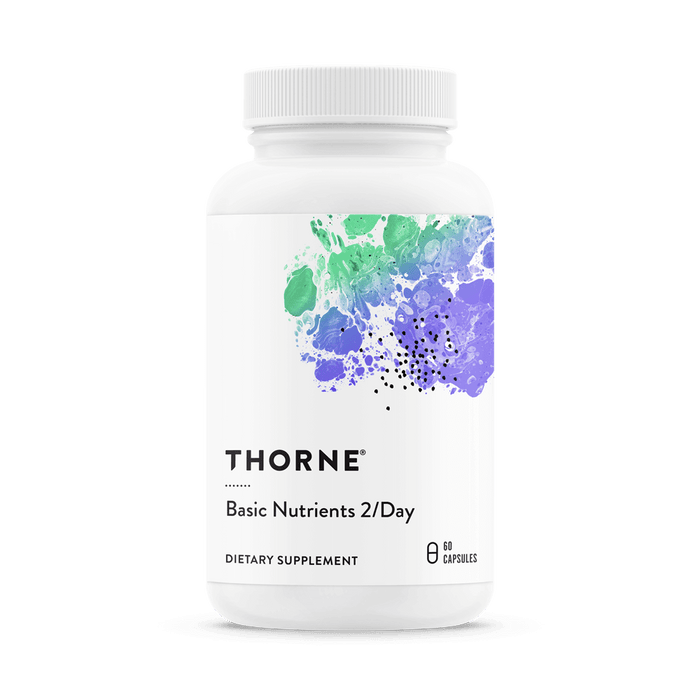 Thorne Research Basic Nutrients 2/Day 60 Capsules - Overall Health at MySupplementShop by Thorne