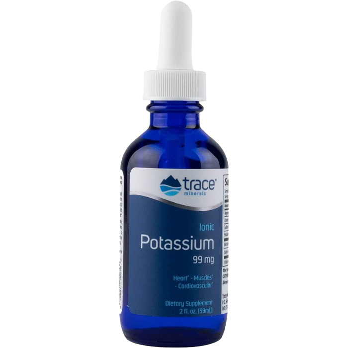 Trace Minerals Flüssiges ionisches Kalium – 99 mg 59 ml