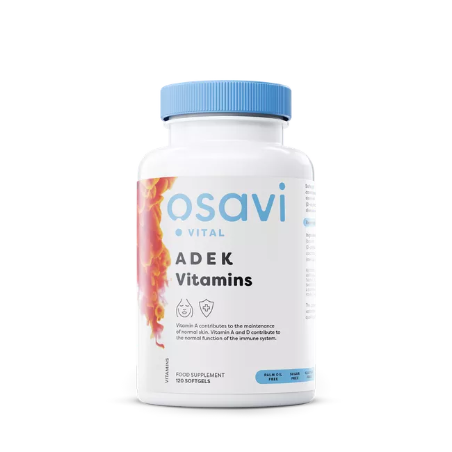 Osavi ADEK Vitamins - Natural Blend for Immunity, Bone Health & More | 120 Softgels - Sports Supplements at MySupplementShop by Osavi