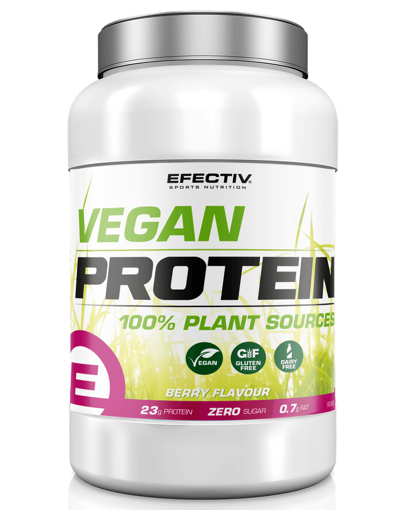 Efectiv Nutrition Vegan Protein Berry 908 g | High-Quality Vegan Proteins | MySupplementShop.co.uk