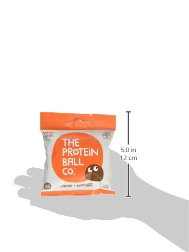 The Protein Ball Co Whey Protein Balls 10x45g Cacoa & Orange | High-Quality Sports Nutrition | MySupplementShop.co.uk