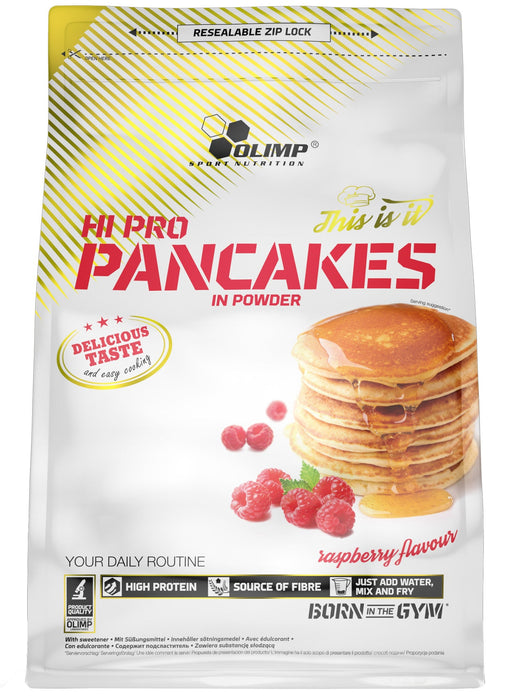 Olimp Nutrition Hi Pro Pancakes, Raspberry - 900g - Health Foods at MySupplementShop by Olimp Nutrition