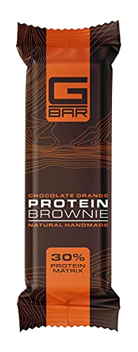 G-Bar Chocolate Orange Brownie 12x60g | High-Quality Sports Nutrition | MySupplementShop.co.uk