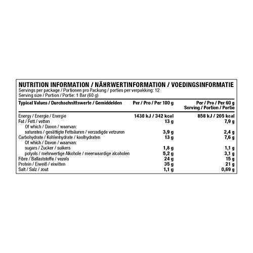 Quest Nutrition Bar 12x60g Cookies & Cream | High-Quality Sports Nutrition | MySupplementShop.co.uk