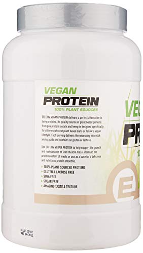 Efectiv Nutrition Vegan Protein 908g Vanilla - Protein at MySupplementShop by Efectiv Nutrition