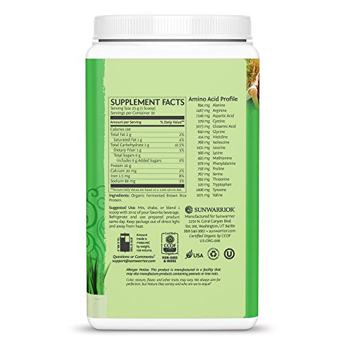 Sunwarrior Classic - Natural 750g | High-Quality Sports Nutrition | MySupplementShop.co.uk