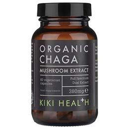 Kiki Health Organic Chaga Extract Mushroom 60 Vegicaps - Health and Wellbeing at MySupplementShop by KIKI Health