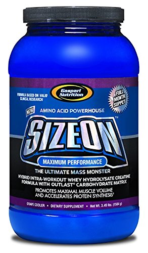 Gaspari Nutrition SizeOn Max Performance 1.5kg Lemon Ice - Creatine Supplements at MySupplementShop by Gaspari Nutrition