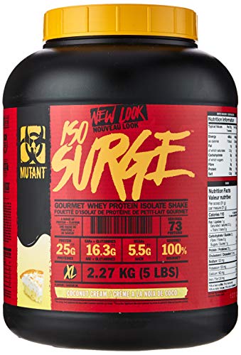 Mutant Iso Surge 2.27kg Coconut Cream - Protein at MySupplementShop by Mutant