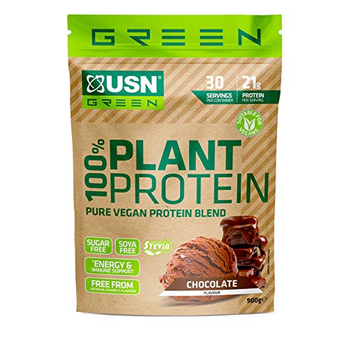 USN 100% Plant Protein 900g Chocolate | High-Quality Sports Nutrition | MySupplementShop.co.uk