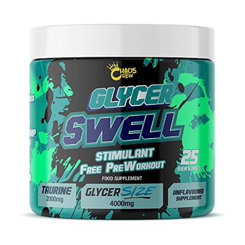 Chaos Crew Glycer Swell Unflavoured 200g - Default Title - Sports Nutrition at MySupplementShop by Chaos Crew