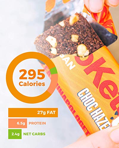 KetoKeto Bar 12x50g Choc Hazelnut | High-Quality Sports Nutrition | MySupplementShop.co.uk