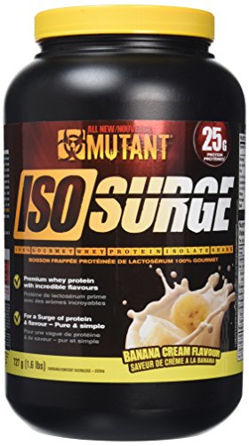 Mutant Iso Surge 727g Banana Cream - Protein at MySupplementShop by Mutant