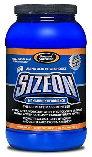 Gaspari Nutrition SizeOn Max Performance 1.5kg Orange | High-Quality Creatine Supplements | MySupplementShop.co.uk