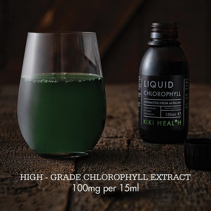 KIKI Health Liquid Chlorophyll 125ml | High-Quality Health and Wellbeing | MySupplementShop.co.uk