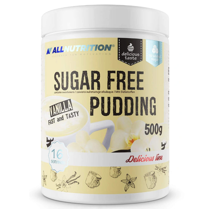 Allnutrition Sugar Free Pudding, Vanilla - 500g | High-Quality Combination Multivitamins & Minerals | MySupplementShop.co.uk