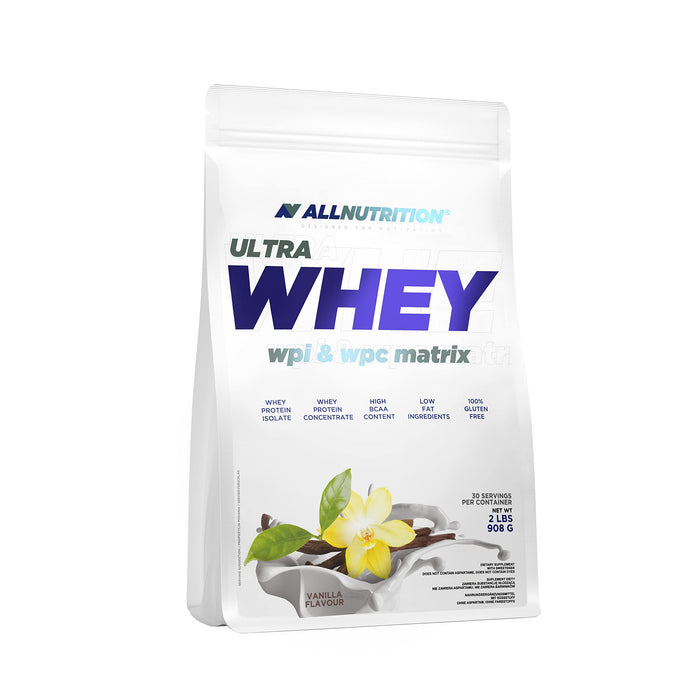 Allnutrition Ultra Whey, Vanilla - 908 grams | High-Quality Protein | MySupplementShop.co.uk