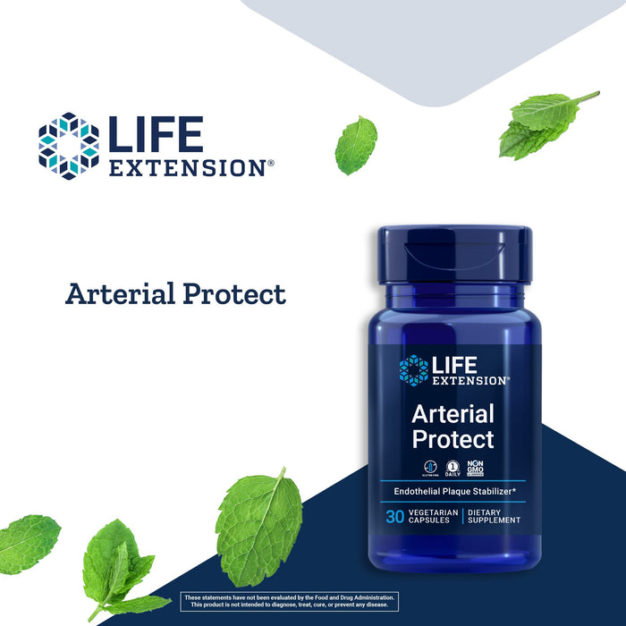 Life Extension Arterial Protect - 30 vcaps | High-Quality Combination Multivitamins & Minerals | MySupplementShop.co.uk