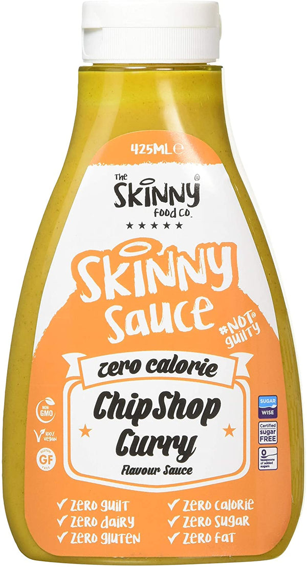 The Skinny Food Co Zero Calorie Sauce 425ml Chip Shop Curry | High-Quality Health Foods | MySupplementShop.co.uk