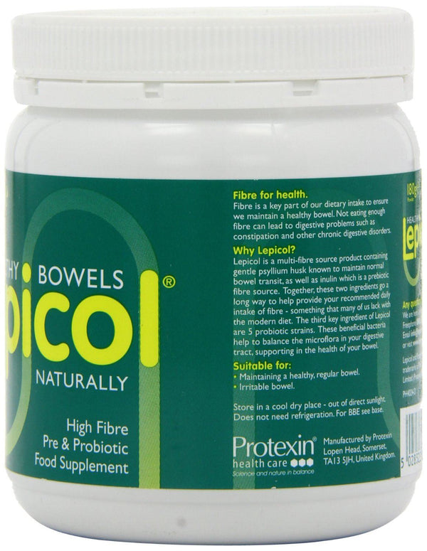 Lepicol - Healthy Bowels Formula - 180g Powder | High-Quality Health and Wellbeing | MySupplementShop.co.uk