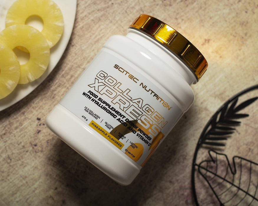SciTec Collagen Xpress, Fruit Punch - 475 grams | High-Quality Hair and Nails | MySupplementShop.co.uk