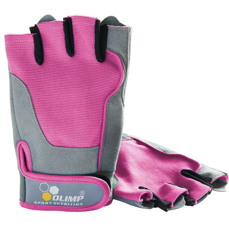 Olimp Accessories Fitness One, Training Gloves, Pink - Medium | High-Quality Accessories | MySupplementShop.co.uk