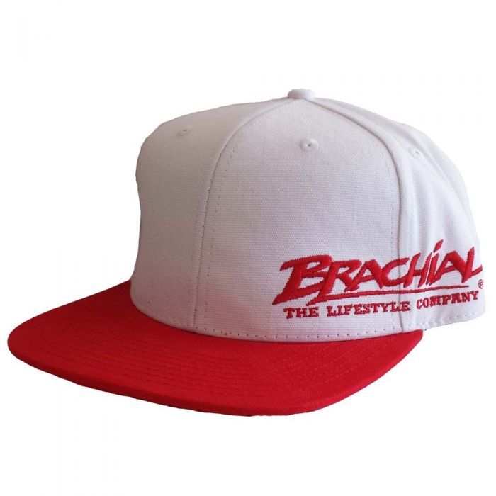 Brachial Snapback Cap Protect - White/Red