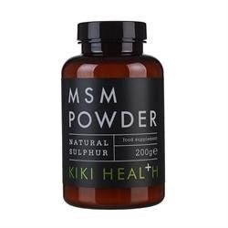 Kiki Health MSM Powder 200g | High-Quality Vitamins & Supplements | MySupplementShop.co.uk