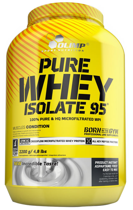 Olimp Nutrition Pure Whey Isolate 95, Vanilla - 2200 grams - Protein at MySupplementShop by Olimp Nutrition