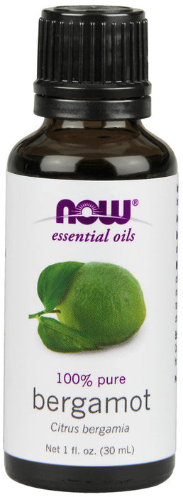 NOW Foods Essential Oil, Bergamot Oil - 30 ml. - Health and Wellbeing at MySupplementShop by NOW Foods