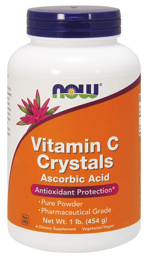 NOW Foods Vitamin C Crystals - 454g - Vitamins &amp; Minerals at MySupplementShop by NOW Foods