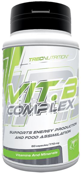 Trec Nutrition Vitamin B Complex - 60 caps | High-Quality Vitamins & Minerals | MySupplementShop.co.uk