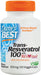 Doctor's Best Trans-Resveratrol with ResVinol-25, 100mg - 60 vcaps | High-Quality Resveratrol | MySupplementShop.co.uk