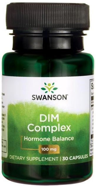 Swanson DIM Complex, 100mg - 30 caps | High-Quality Health and Wellbeing | MySupplementShop.co.uk