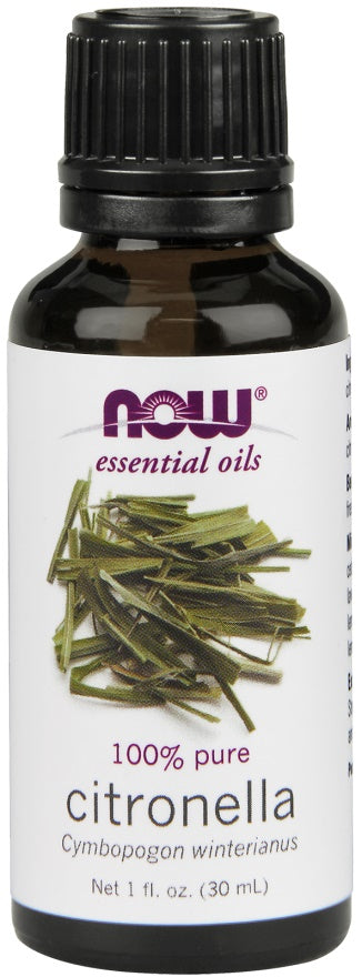 NOW Foods Essential Oil, Citronella Oil - 30 ml. - Health and Wellbeing at MySupplementShop by NOW Foods