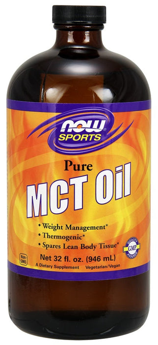 NOW Foods MCT Oil, Pure Liquid - 946 ml. - Slimming and Weight Management at MySupplementShop by NOW Foods