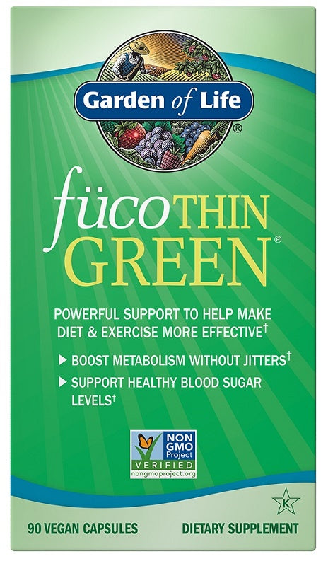 Garden of Life FucoThin Green - 90 vcaps | High-Quality Sports Supplements | MySupplementShop.co.uk