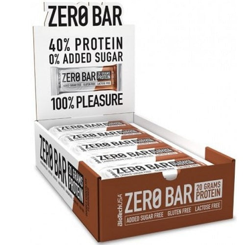 BioTechUSA Zero Bar, Apple Pie - 20 x 50g - Protein Bars at MySupplementShop by BioTechUSA