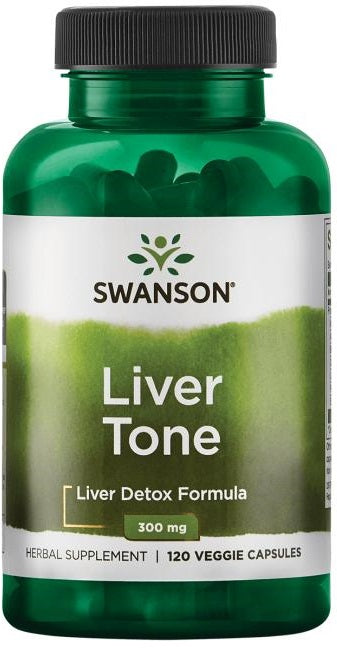 Swanson Liver Tone Liver Detox Formula, 300mg - 120 vcaps - Liver Support at MySupplementShop by Swanson