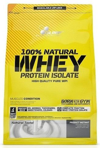 Olimp Nutrition 100% Natural Whey Protein Isolate, Natural - 600 grams | High-Quality Protein | MySupplementShop.co.uk