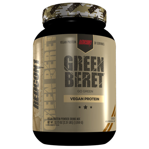 Redcon1 Green Beret - Vegan Protein, Chocolate - 1050 grams | High-Quality Protein | MySupplementShop.co.uk