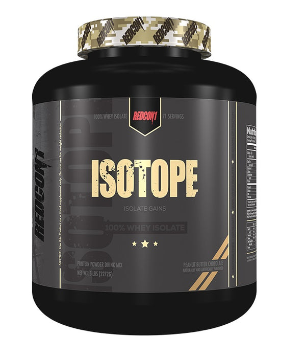 Redcon1 Isotope - 100% Whey Isolate, Peanut Butter Chocolate - 2428 grams - Default Title - Protein at MySupplementShop by Redcon1