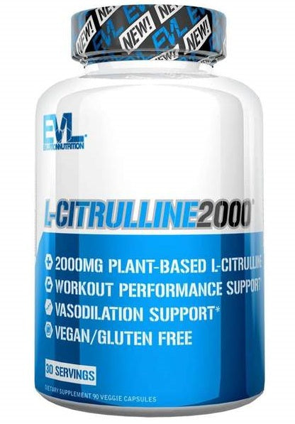 EVLution Nutrition L-Citrulline 2000 - 90 vcaps - Amino Acids and BCAAs at MySupplementShop by EVLution Nutrition