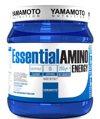 Yamamoto Nutrition Essential Amino Energy, Grapefruit - 200 grams | High-Quality Amino Acids and BCAAs | MySupplementShop.co.uk