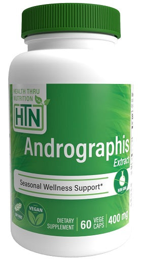Health Thru Nutrition Andrographis Extract, 400mg - 60 vcaps | High Quality Herbal Supplements Supplements at MYSUPPLEMENTSHOP.co.uk