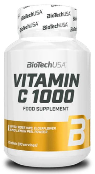 BioTechUSA Vitamin C 1000 - 30 tabs | High-Quality Sports Supplements | MySupplementShop.co.uk