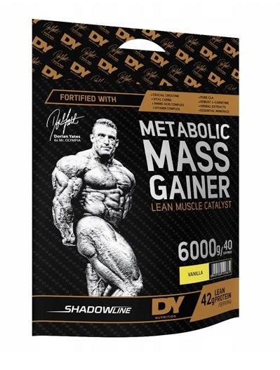 Dorian Yates Metabolic Mass Gainer, Vanilla - 6000 grams - Creatine Supplements at MySupplementShop by Dorian Yates